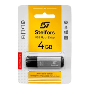 Stelfors USB 4GB Vega (металл серебро) в Ростовской области от компании Медиамир