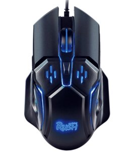 Мышь проводная игровая Smartbuy 915 RUSH Zvezda черная (SBM-915G-K) /40
