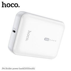 Внешний аккумулятор 5000mAh Hoco J96 Strider 1USB 2.0A White мс в Ростовской области от компании Медиамир