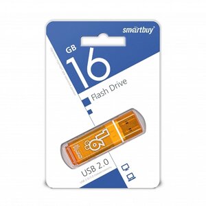 Smart Buy USB 16GB Glossy series Orange в Ростовской области от компании Медиамир