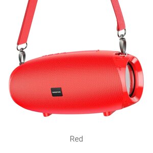 Колонка портативная Borofone BR12 Amplio sports ,2*5Вт, Bluetooth, MP3, красный