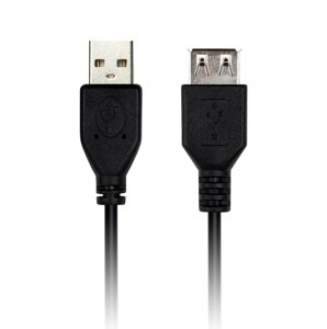 Кабель Smartbuy Удлинитель USB2.0 Af> 1,8 м (K-845-200)/50