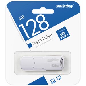 Smart Buy USB 3.0 128GB CLUE White в Ростовской области от компании Медиамир