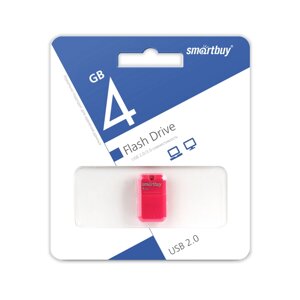 Smart Buy USB 4GB ART Pink в Ростовской области от компании Медиамир