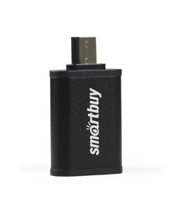 Адаптер Smartbuy OTG USB3.0 in - Type-C out черный (SBR-OTG05-K)