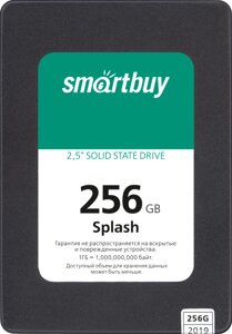 Накопитель 2,5" SSD Smartbuy Splash 256GB SATA3 MAS0902 3D TLC