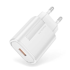 ЗУ сетевое KUULAA KL-CD11W 1*USB3.0 , QC3.0 максимальная мощность 18Вт, цвет белый