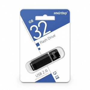 Smart Buy USB 32GB Quartz series Black в Ростовской области от компании Медиамир