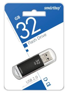 Smart Buy USB 32GB V-Cut Black в Ростовской области от компании Медиамир