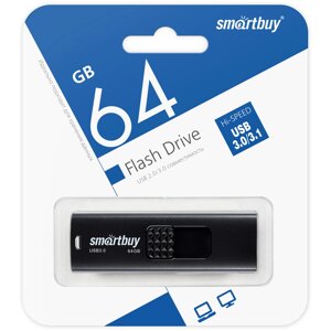 Smart Buy USB 3.0 64GB Fashion Black