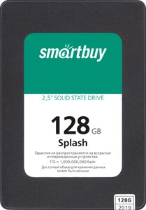 Накопитель 2,5" SSD Smartbuy Splash 128GB SATA3 MAS0902 3D TLC