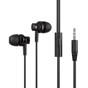 Гарнитура внутриканальная More Choice G38 + кольцо-держатель для смартфона (Black)