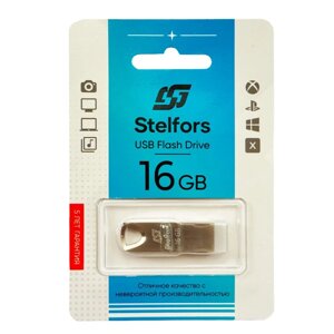 Stelfors USB 16GB 117 серия (металл серебро)