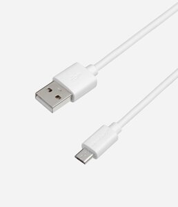 Кабель Breaking Classic USB - Micro USB 2m. 2.4A (Белый) коробка (21122)