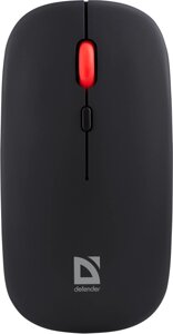 Мышь беспроводная Defender Vitrual MB-635 черн,4D,1600dpi, бесшум, Bluetooth+2,4G, акк500 мAh (52635)