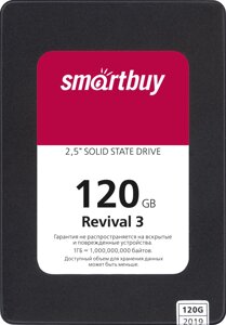Накопитель 2,5" SSD Smartbuy Revival 3 120GB SATA3 PS3111 3D TLC в Ростовской области от компании Медиамир