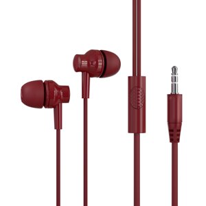Гарнитура внутриканальная More Choice G38 + кольцо-держатель для смартфона (Red)