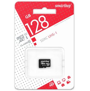 Smart Buy micro SDXC 128GB Class10 UHS-I (без адаптеров)