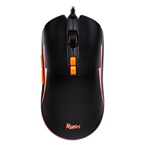 Мышь проводная игровая Smartbuy 752 RUSH X22 черная (SBM-752G-K) /40