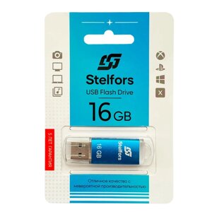 Stelfors USB 16GB Rocket (металл, синий)
