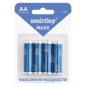Элемент питания Smartbuy MAXX LR6/4B (48/480) (SBBM-2A04B) в Ростовской области от компании Медиамир