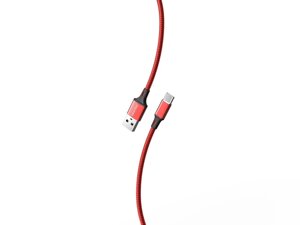 Кабель Smartbuy S14 Type-C 3 А, нейлон 2 м, красный/черн (iK-3122-S14rb) в Ростовской области от компании Медиамир