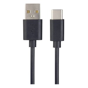 Кабель PERFEO USB2.0 A вилка - USB Type-C вилка, черный, длина 1 м., бокс (U4703)