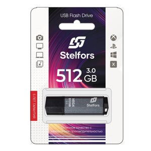 Stelfors USB 3.0 512GB VEGA серия (металл серый) в Ростовской области от компании Медиамир