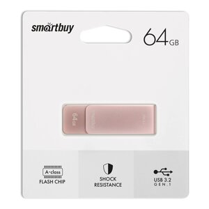 Smart Buy USB 3.0 64GB M1 Metal Apricot (USB 3.0/3.2 Gen. 1) (SB064GM1A)