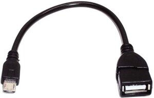 Адаптер Smartbuy OTG USB in - microUSB out, 0,1 м (K-OTG3)/50