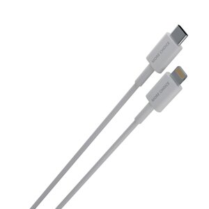 Кабель More choice Lighting - Type-C K71Si Smart 2,4A PD 30W быстр. зар. TPE 1м+карта, кубики (White)