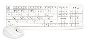 Комплект беспроводный клавиатура+мышь Smartbuy 212332AG ONE белый (SBC-212332AG-W) /10