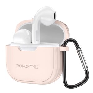 Гарнитура Bluetooth TWS Borofone BW29 Charm 200 мАч вкладиши  Pink Sugar в Ростовской области от компании Медиамир