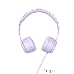 Гарнитура полноразмерная HOCO W21 Graceful charm Purple