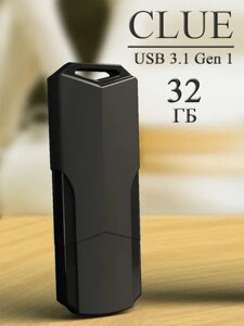Smart Buy USB 3.1 32GB CLUE Black