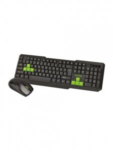 Комплект беспроводный клавиатура+мышь Smartbuy 230346 ONE черно-зеленый (SBC-230346AG-KN) /20 в Ростовской области от компании Медиамир
