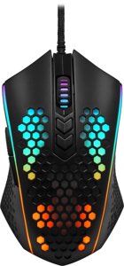 Мышь REDRAGON игровая Memeanlion honeycomb Оптика, RGB, 12400 DPI, Легкая пл. контейнер (70959)