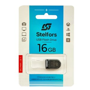 Stelfors USB 16GB Shorty  (чёрный) в Ростовской области от компании Медиамир