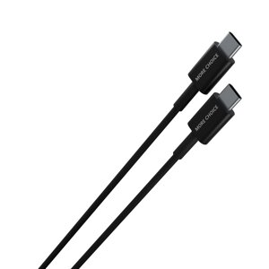 Кабель More choice Type-C - Type-C K71Sa Smart 3.0A PD 60W быстр. зар. TPE 1м+карта, кубики (Black)