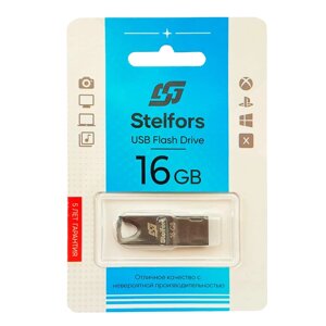 Stelfors USB 16GB 117 серия (металл чёрный)