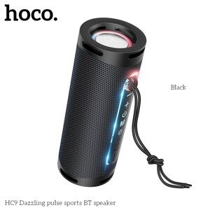 Колонка портативная HOCO HC9 2*5W 1800mAh Bluetooth5,1, FM, TF-карта, USB, AUX, TWS Black