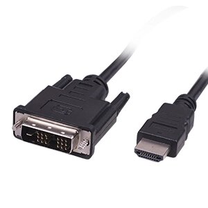 Кабель RITMIX RCC-154 HDMI-DVI , 1,8м , пакет