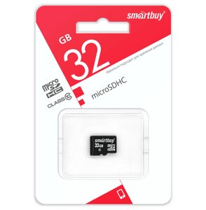 Smart Buy micro SDHC 32GB Class10 (без адаптеров) LE