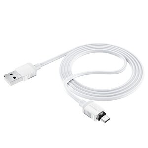 Кабель USB-MicroUSB Borofon BX57 Effective 2,4А TPE 1м съемный магнитный наконечник White