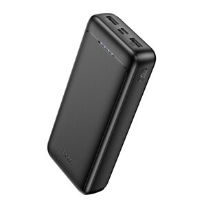 Внешний аккумулятор Hoco J111A 20000mAh, 2USB 2A in Type-C/MicroUSB Black мс