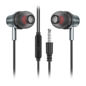 Гарнитура мобильная SmartBuy M100, металлич. корпус микрофон, пульт, серая (SBH-022K)/60 в Ростовской области от компании Медиамир