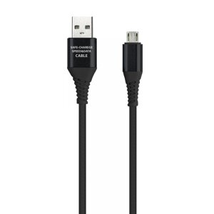 Кабель Smartbuy USB - micro USB, резиновая оплетка Gear,1м.,