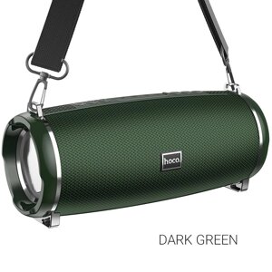 Колонка портативная HOCO HC2 Xpress sports 2*5W 2400mAh Влагозащита, AUX, micro SD, FM Dark Green в Ростовской области от компании Медиамир