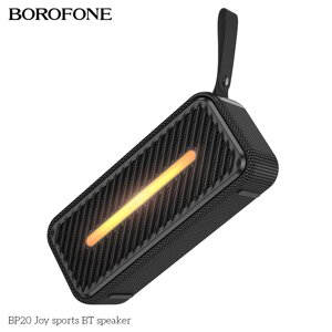 Колонка портативная Borofone BP20 2*5W 1800mAh FM/USB/AUX Black