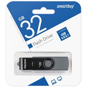 Smart Buy USB 3.0 32GB Twist Dual Type-C/Type-A (USB 3.0/3.1) (SB064GB3DUOTWK)